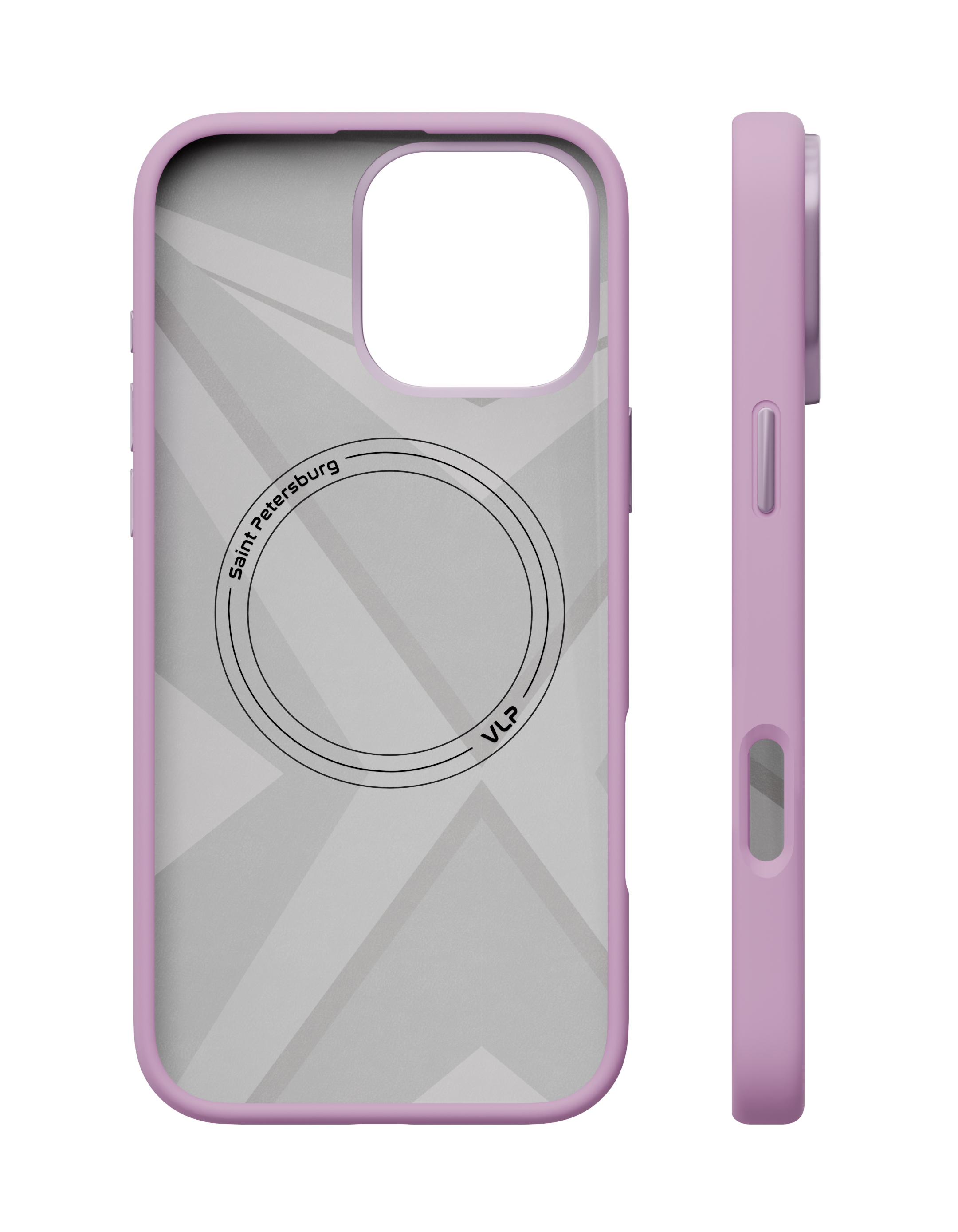 Чехол защитный VLP Aster Pro Case с MagSafe для iPhone 16 Pro Max, лавандовый