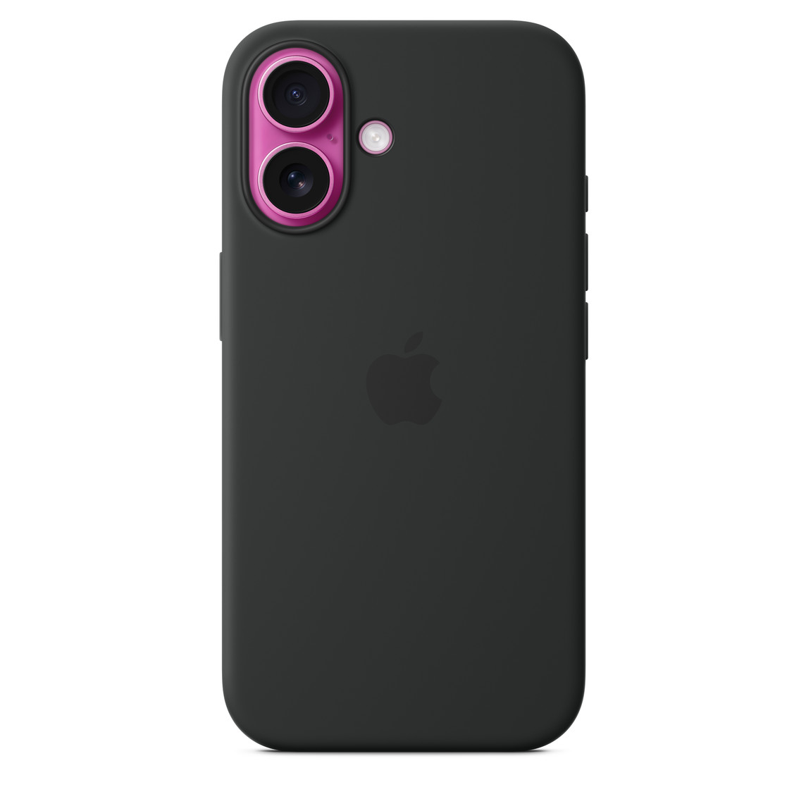 Чехол Apple для iPhone 16 Silicone with MagSafe, черный
