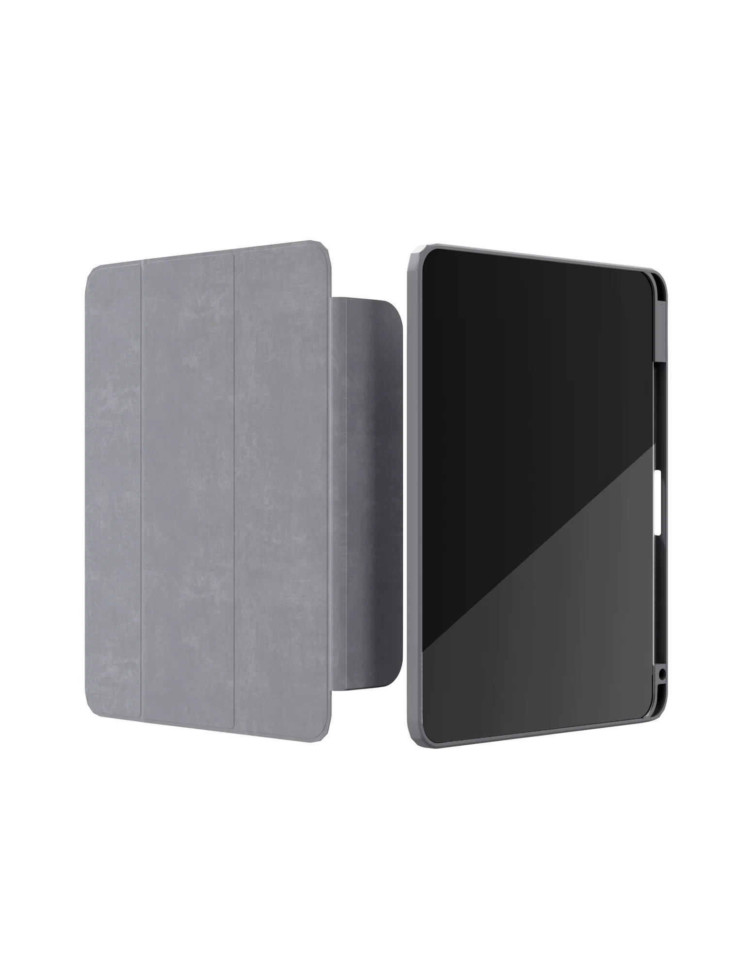 Защитный чехол VLP Split Folio для iPad Pro M4 11”, серый