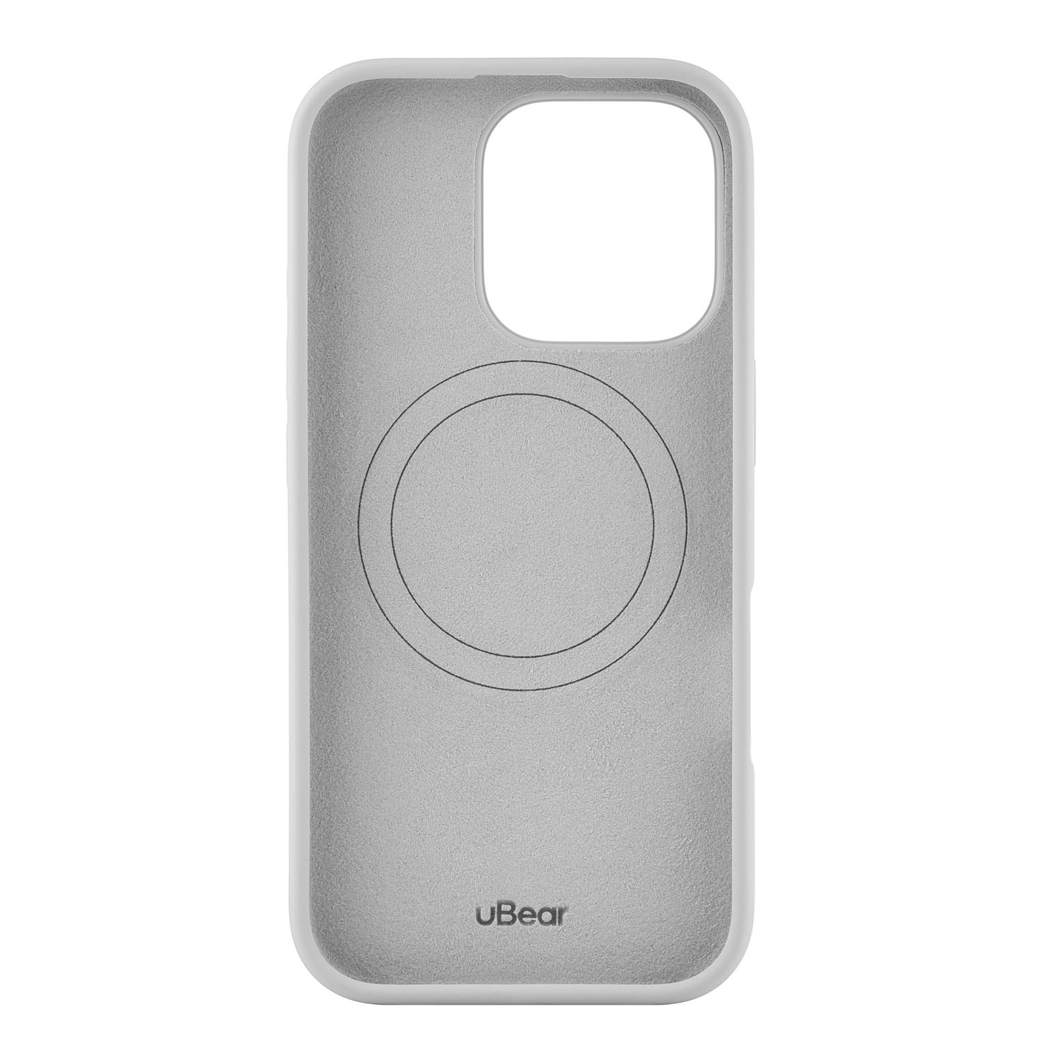 Чехол защитный uBear Touch Mag Case для iPhone 16 Pro, светло-серый