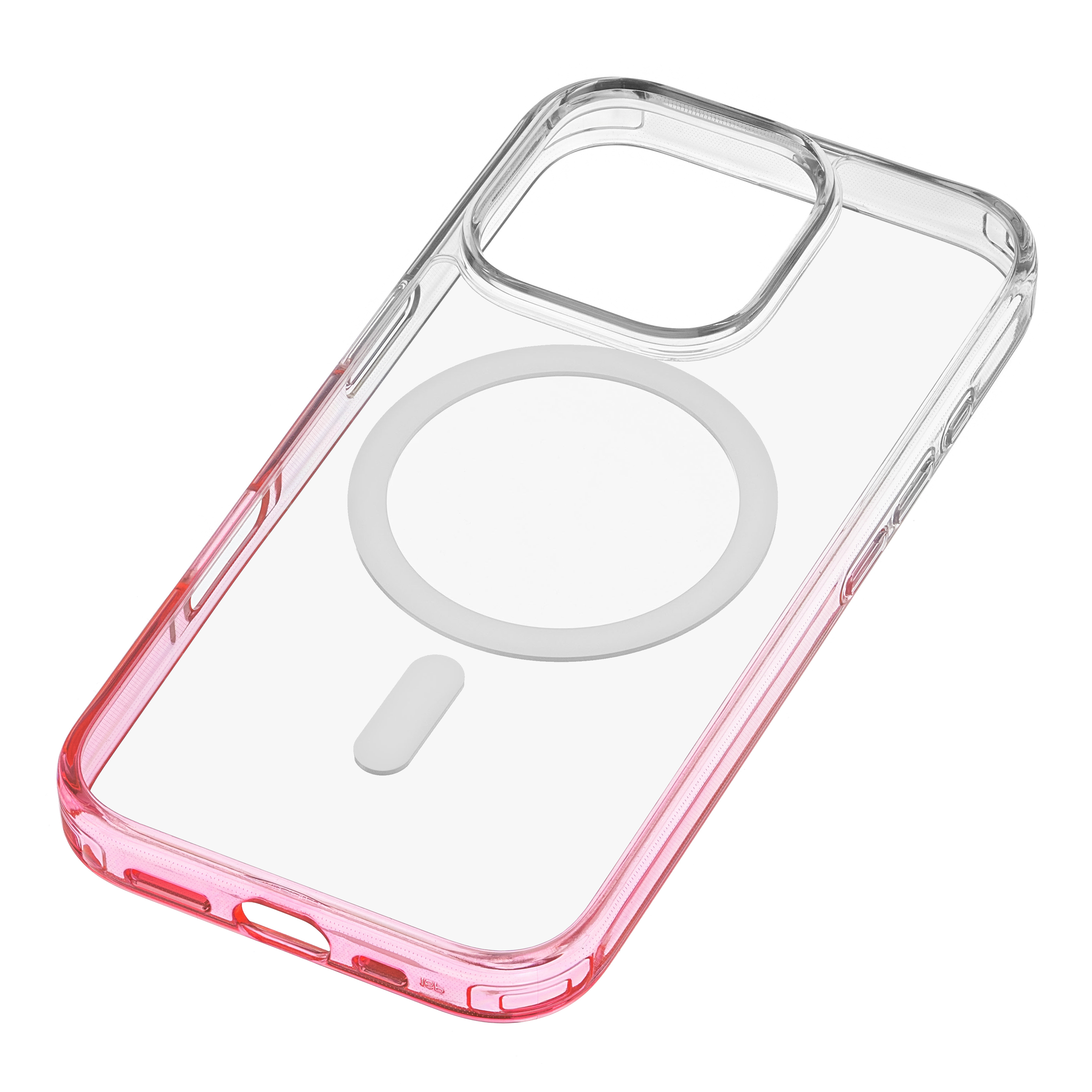Чехол защитный uBear Fusion Mag Case для iPhone 16 Pro Max, неоновый розовый