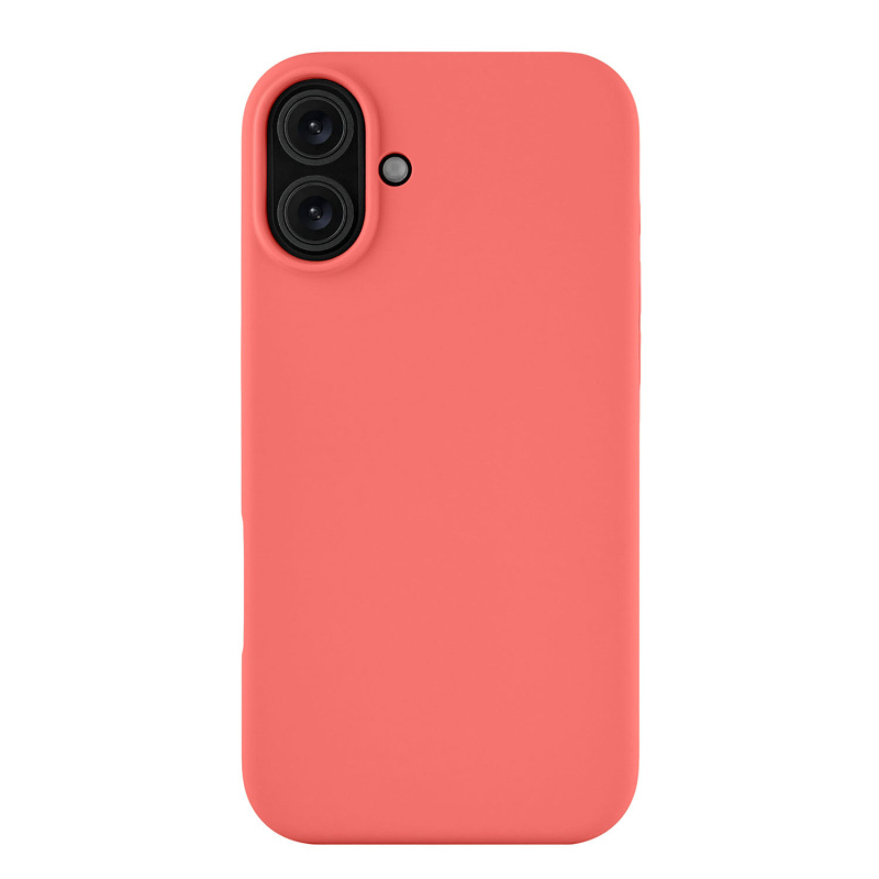 Чехол защитный uBear Touch Mag Case для iPhone 16 Plus, коралловый