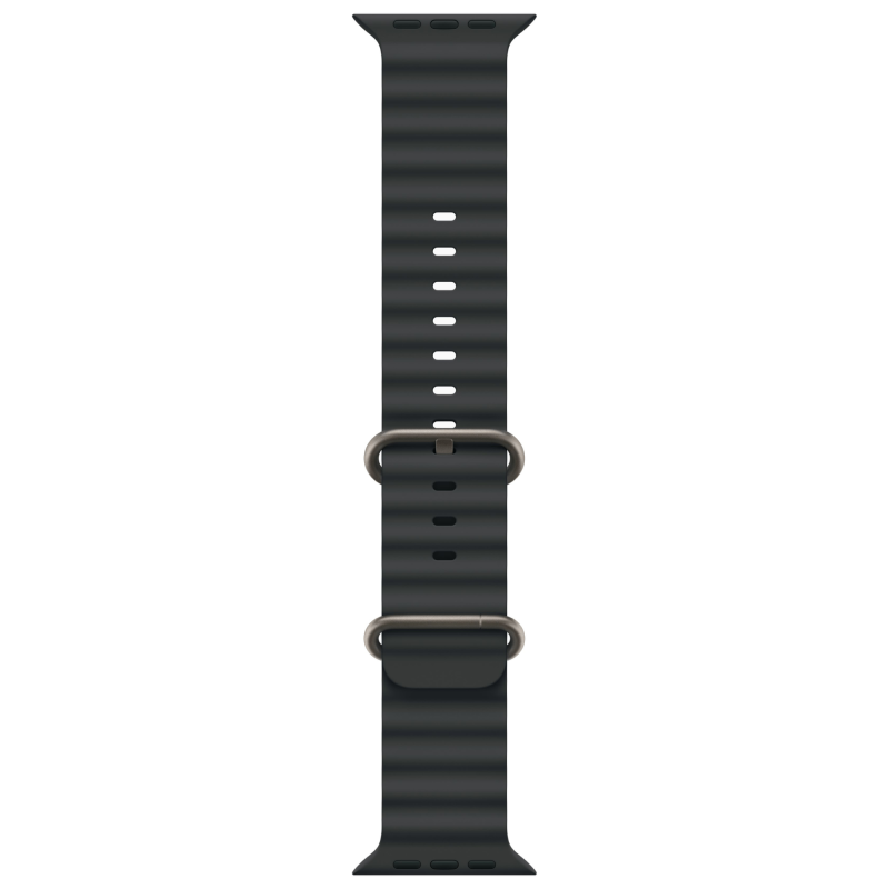 Apple Watch Ultra 2 GPS + Cellular, 49 мм, корпус из бежевого титана, ремешок Ocean чёрного цвета