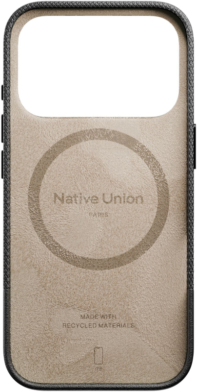 Фото Чехол Native Union Paris (Re)Classic Case для iPhone 17 Pro Черный На фото изображено Чехол Native Union Paris (Re)Classic Case для iPhone 17 Pro Черный