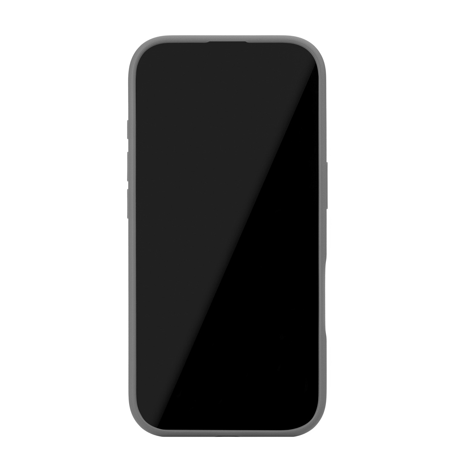 На фото изображено Чехол защитный uBear Cloud Mag Case для iPhone 17, MagSafe, серый