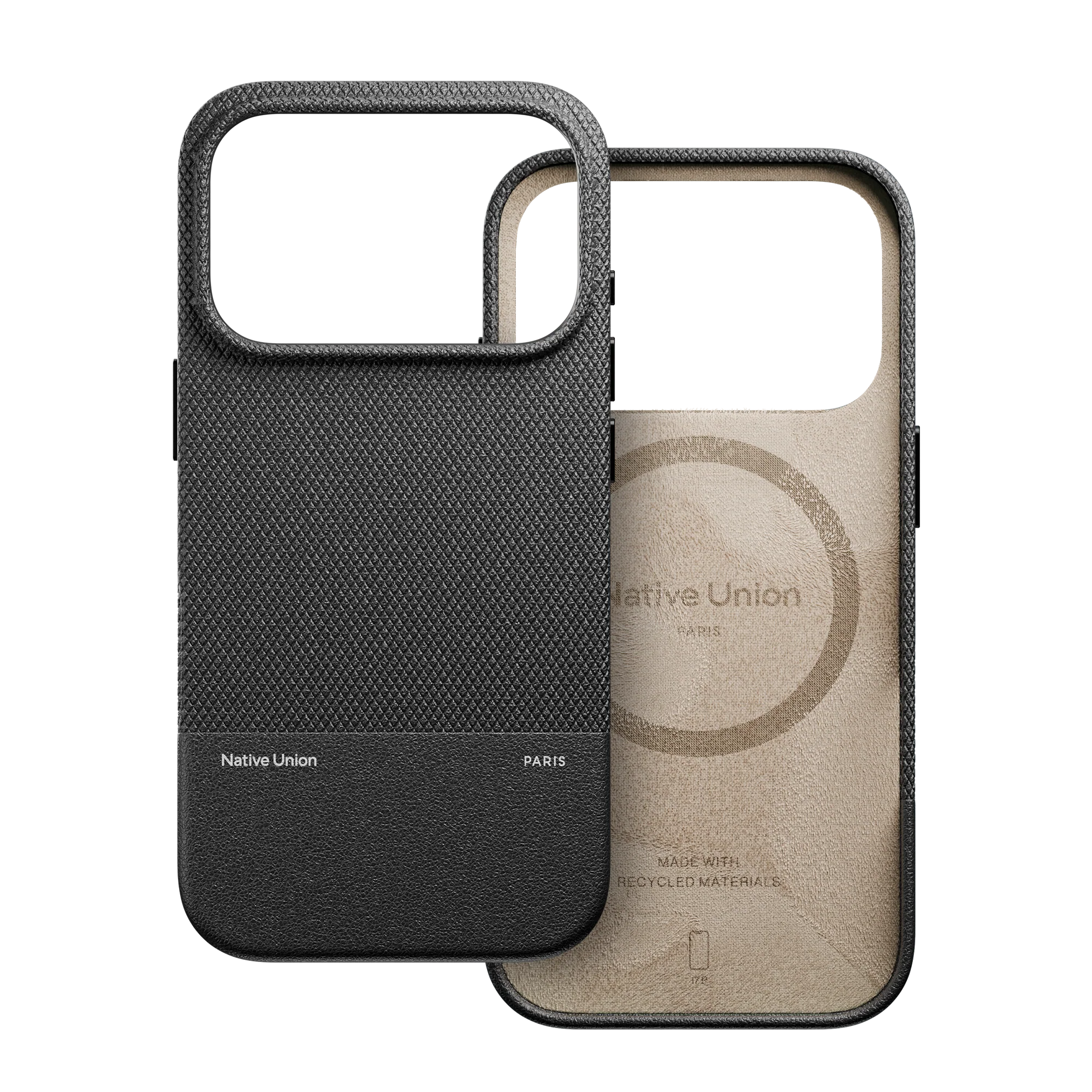 Фото Чехол Native Union Paris (Re)Classic Case для iPhone 17 Pro Max Черный На фото изображено Чехол Native Union Paris (Re)Classic Case для iPhone 17 Pro Max Черный