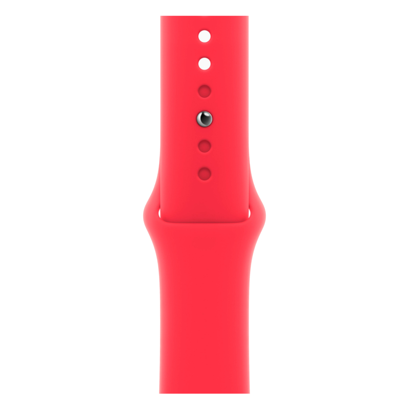 Apple Watch Series 9, 45 мм, корпус из алюминия цвета «(PRODUCT)RED», спортивный ремешок, размер S/M