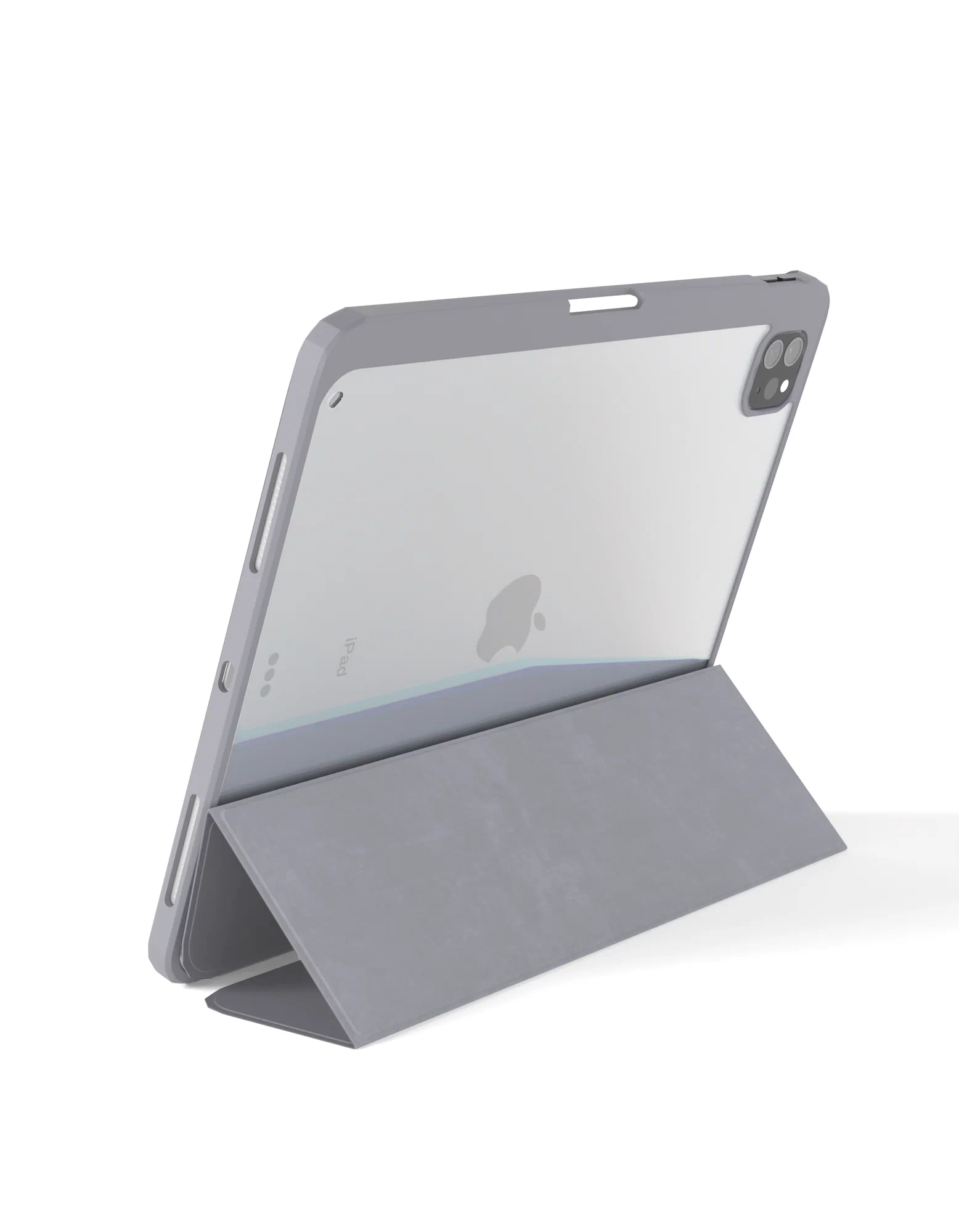 Защитный чехол VLP Split Folio для iPad Pro M4 11”, серый