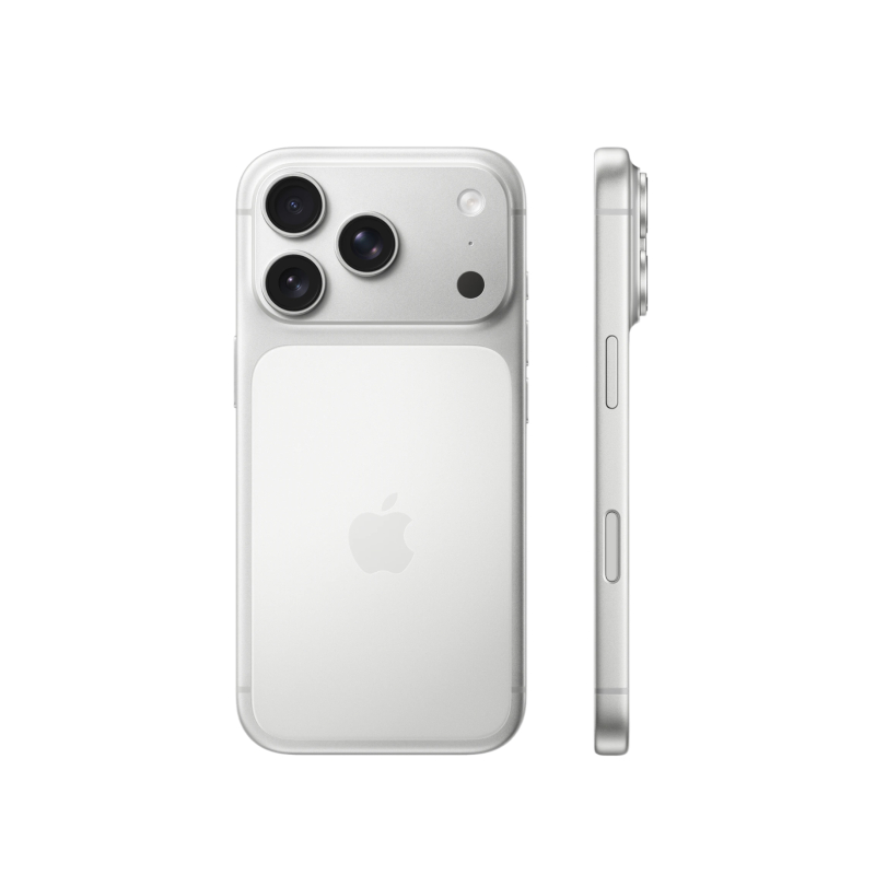 На фото изображено Apple iPhone 17 Pro, 512 ГБ, Серебристый