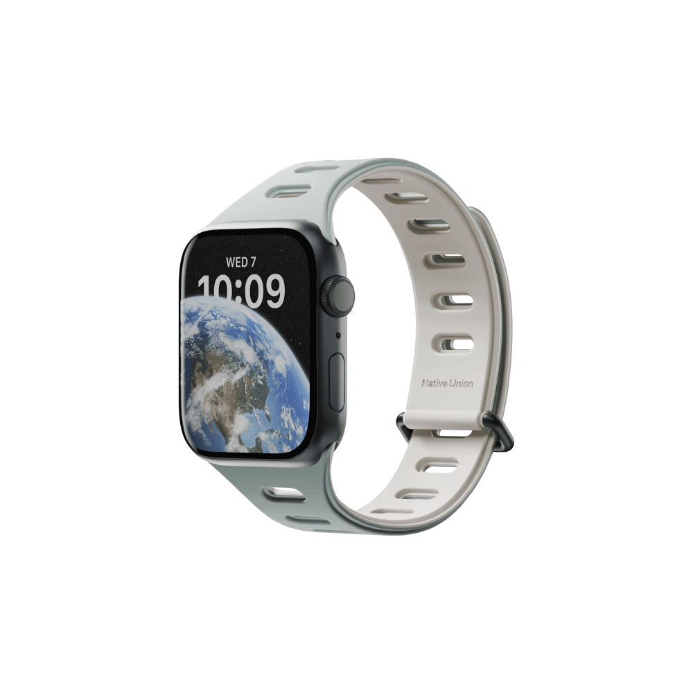 Ремешок Native Union для Apple Watch Magnetic 38/40/41мм, зеленый/серый
