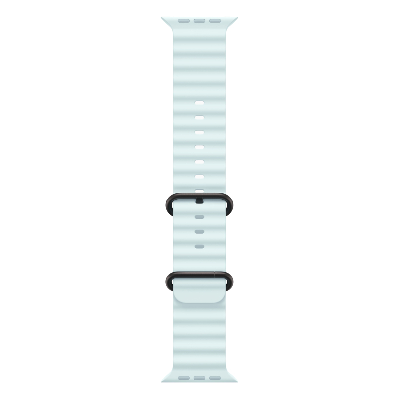 Apple Watch Ultra 2 GPS + Cellular, 49 мм, корпус из черного титана, ремешок Ocean цвета «‎ледяной синий»