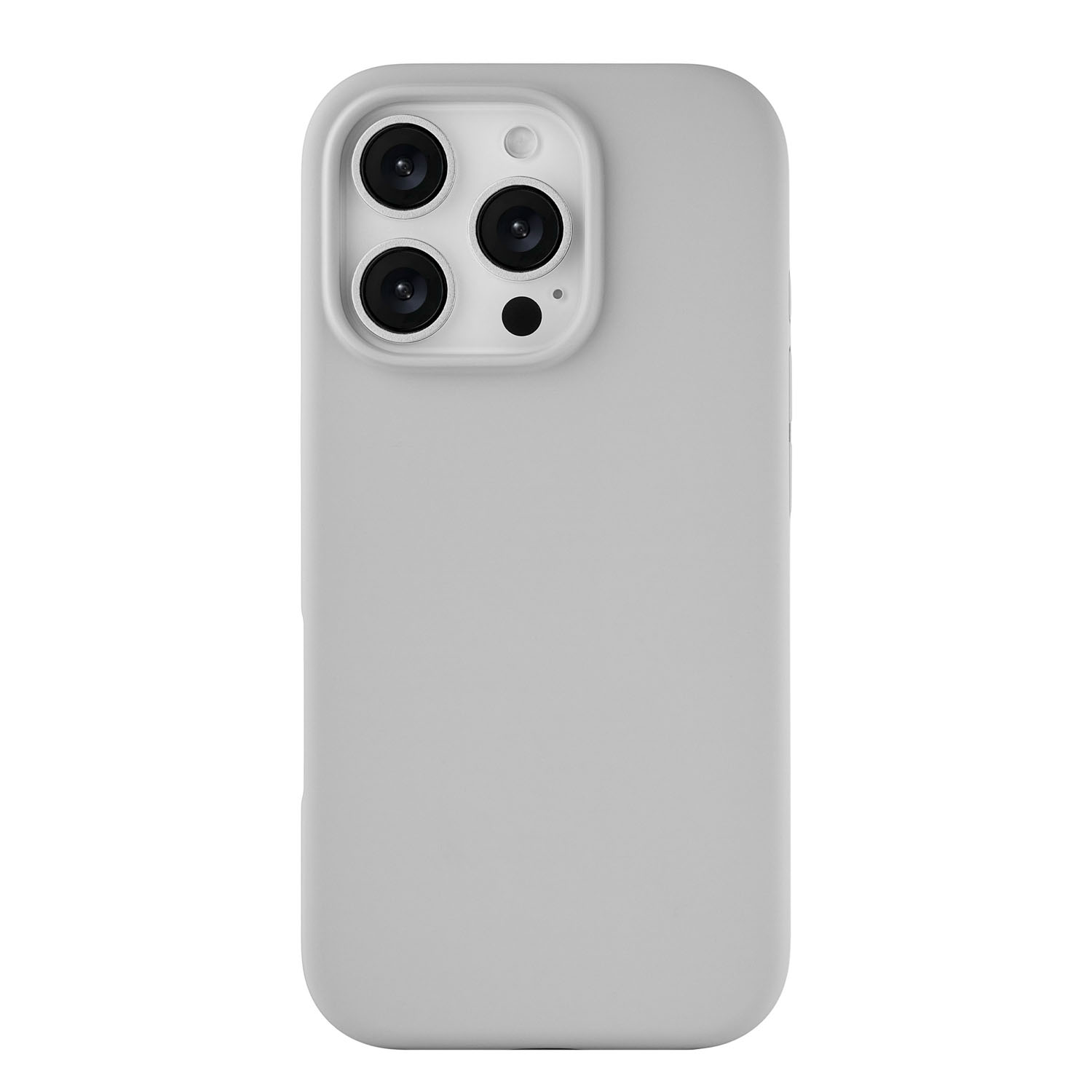 Чехол защитный uBear Touch Mag Case для iPhone 16 Pro, светло-серый