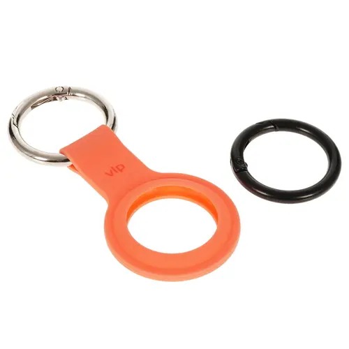 Чехол защитный VLP Silicone Case для AirTag, оранжевый Чехол защитный VLP Silicone Case для AirTag, оранжевый
