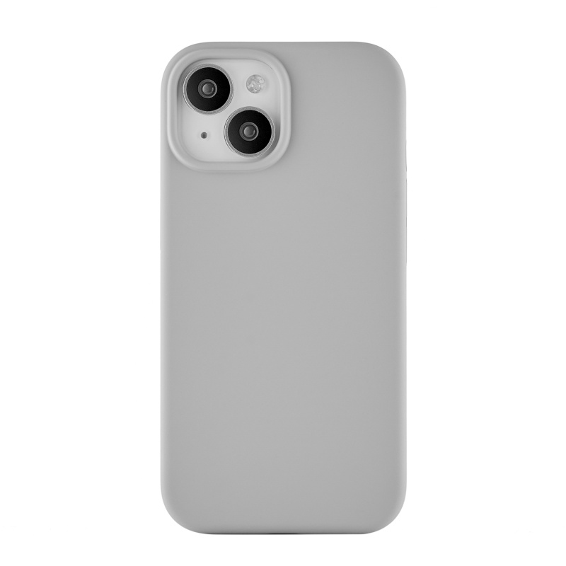 Чехол защитный uBear Touch Mag Case для iPhone 15, серый