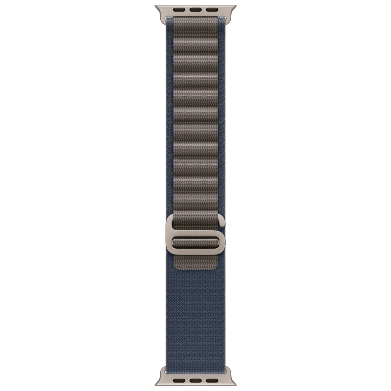 Apple Watch Ultra 2 GPS + Cellular, 49 мм, корпус из титана, ремешок Alpine, цвет синий, M