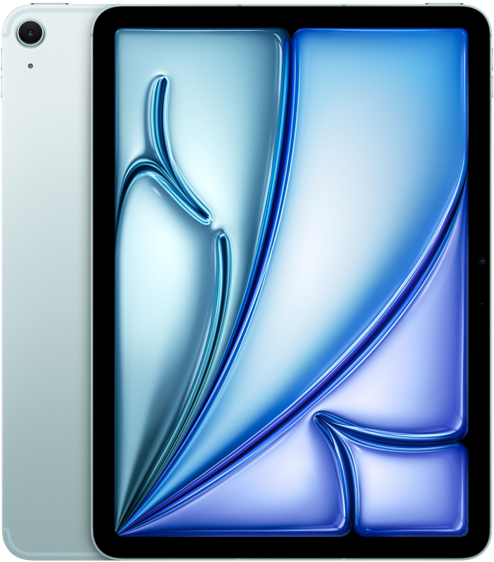 Apple iPad Air M2 11” дюймов Wi-Fi + Cellular 256 ГБ, Синий Apple iPad Air M2 11” дюймов Wi-Fi + Cellular 256 ГБ, Синий