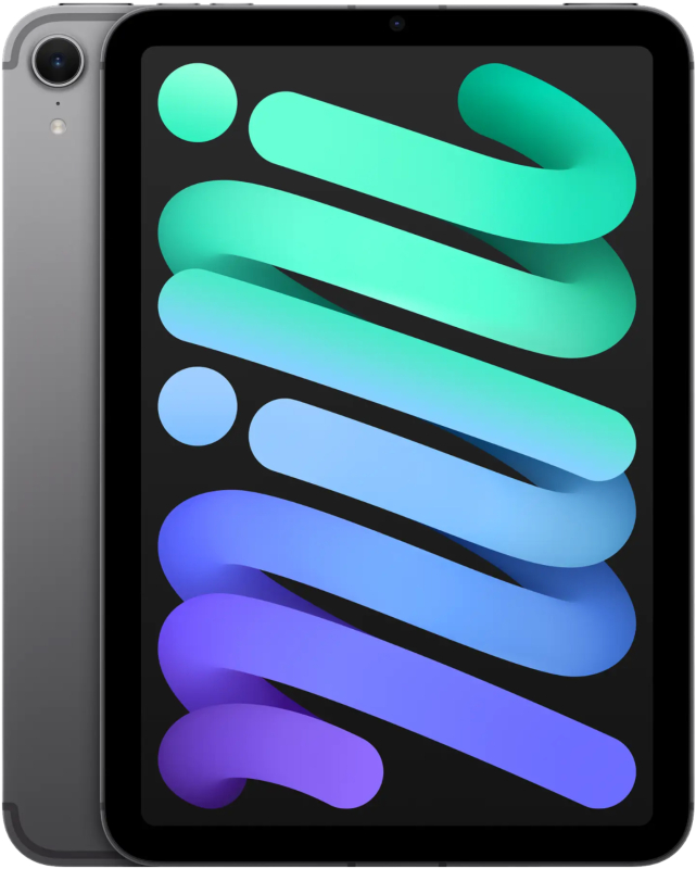 Apple iPad mini 7 (2024) Wi-Fi+Cellular 128 ГБ, Серый космос