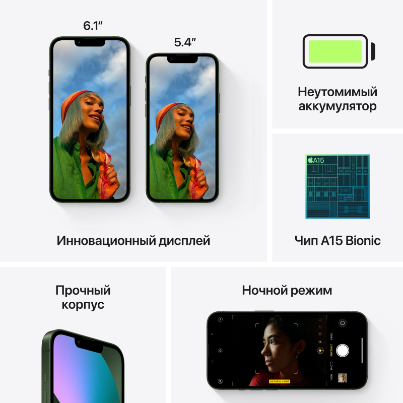 Apple iPhone 13, 512 ГБ, Синий