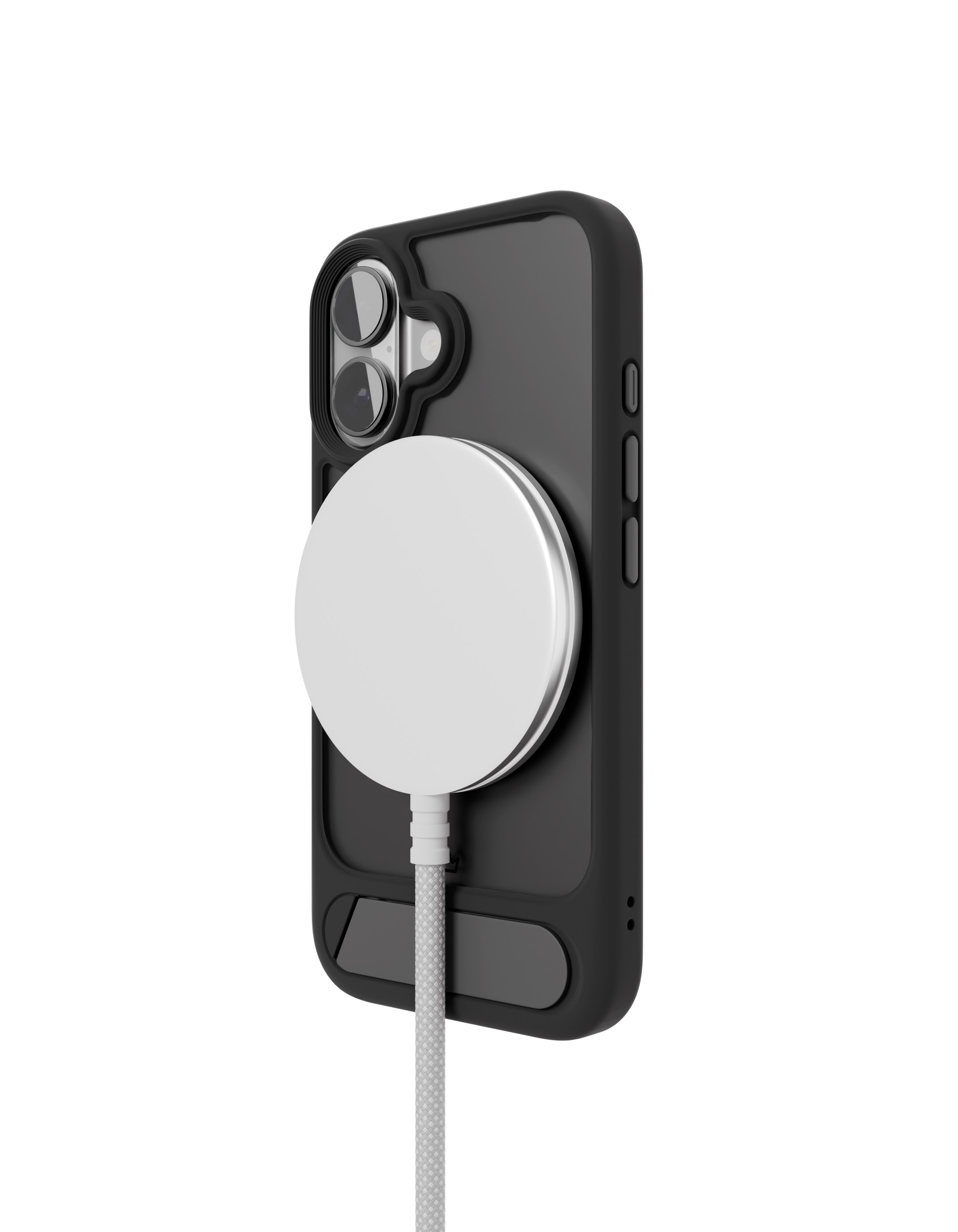 Чехол защитный VLP Reels Case с MagSafe для iPhone 16 Plus, черный