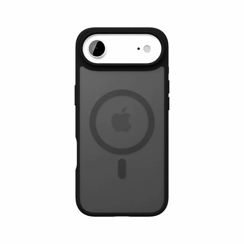 На фото изображено Чехол защитный VLP LITE Bloom Case с MagSafe для iPhone Air, черный
