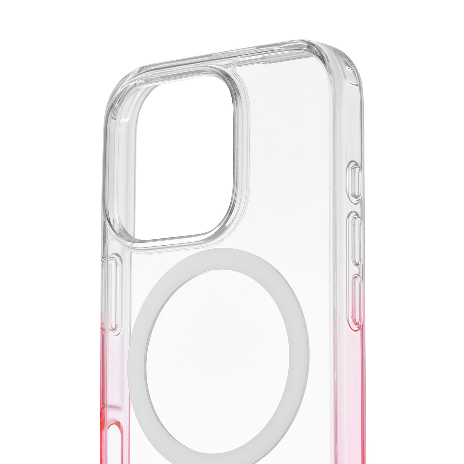 Чехол защитный uBear Fusion Mag Case для iPhone 16 Pro Max, неоновый розовый