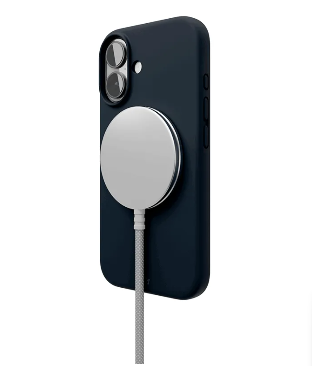 Чехол защитный VLP Aster Case с MagSafe для iPhone 16 Plus, темно-синий