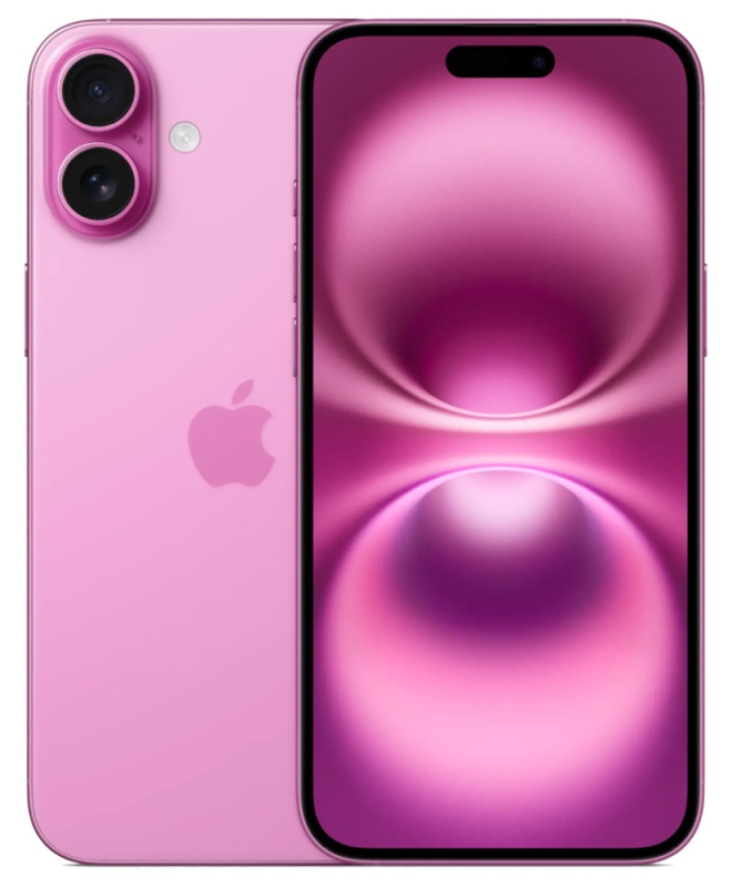 Apple iPhone 16 Plus, 256 ГБ, Розовый