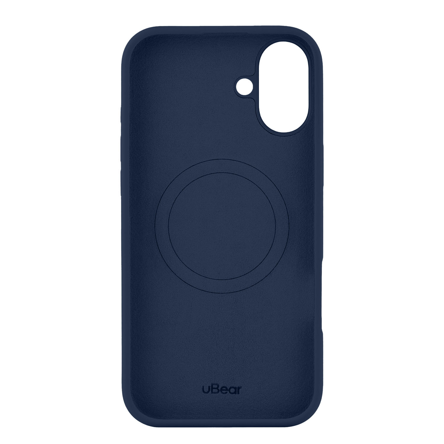 Чехол защитный uBear Touch Mag Case для iPhone 16 Plus, темно-синий