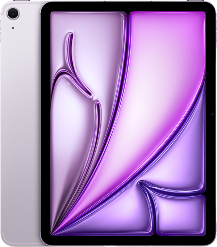 Apple iPad Air M2 11” дюймов Wi-Fi + Cellular 128 ГБ, Фиолетовый Apple iPad Air M2 11” дюймов Wi-Fi + Cellular 128 ГБ, Фиолетовый