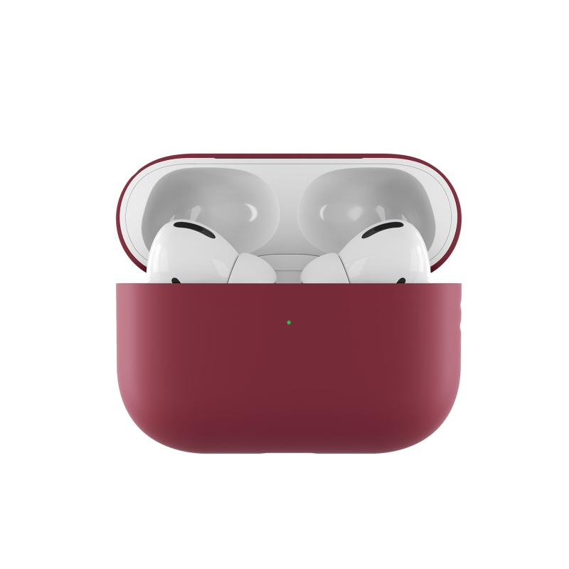 Ультратонкий силиконовый чехол uBear Touch Case AirPods Pro 2 / Pro, тёмно-фиолетовый