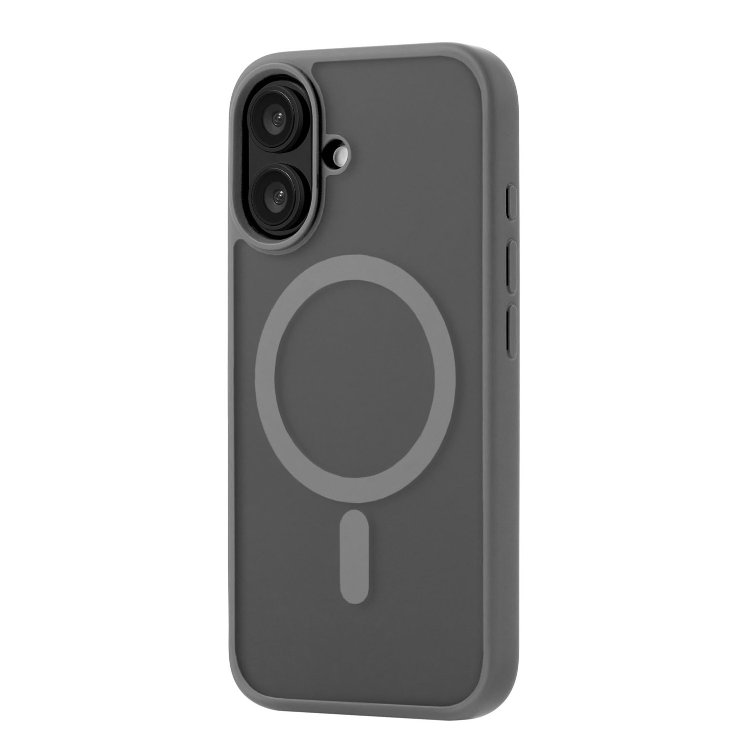 Чехол защитный uBear Cloud Mag Case для iPhone 16, серый