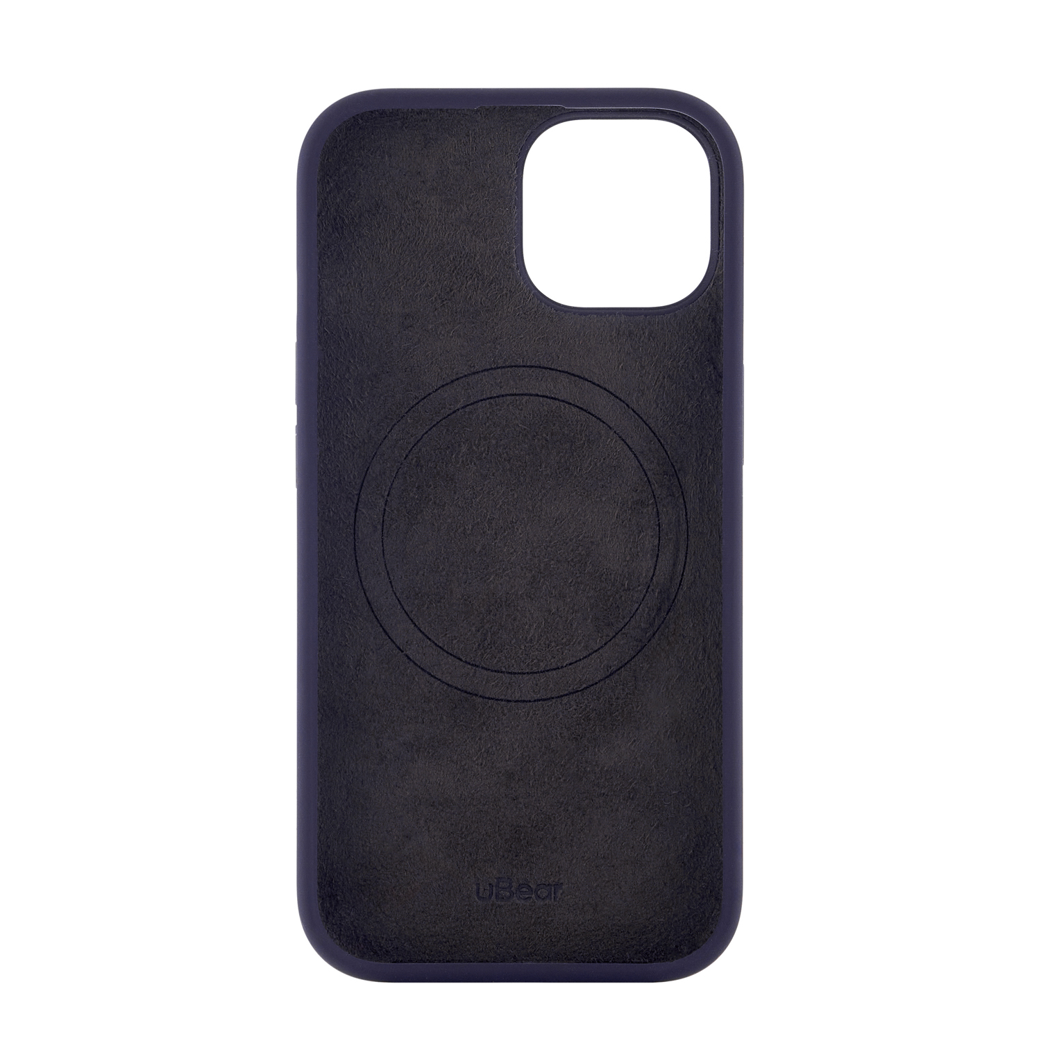 Чехол защитный uBear Touch Mag Case для iPhone 15, тёмно-фиолетовый