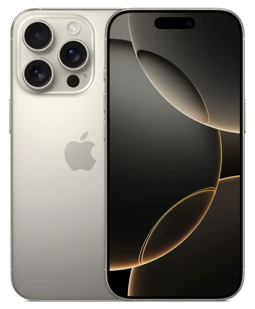 Apple iPhone 16 Pro, 128 ГБ, Титановый бежевый