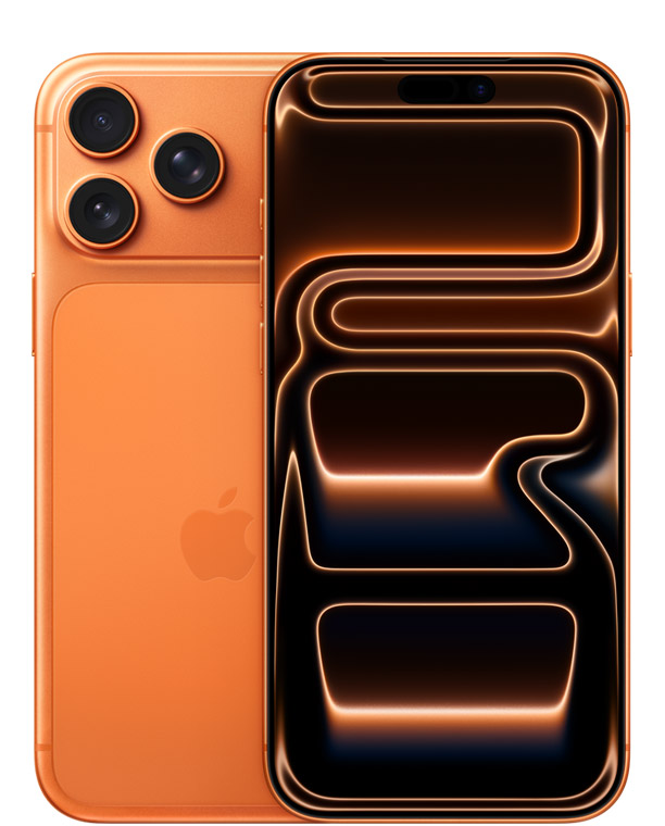 На фото изображено Apple iPhone 17 Pro Max, 512 ГБ, Космический оранжевый