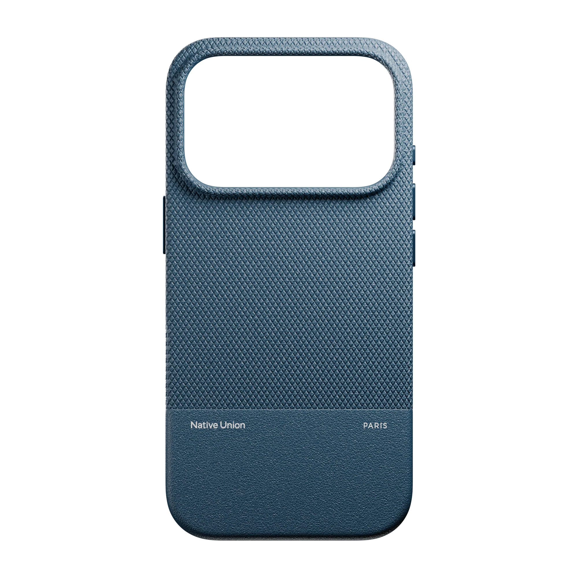 Фото Чехол Native Union Paris (Re)Classic Case для iPhone 17 Pro Max Синий На фото изображено Чехол Native Union Paris (Re)Classic Case для iPhone 17 Pro Max Синий