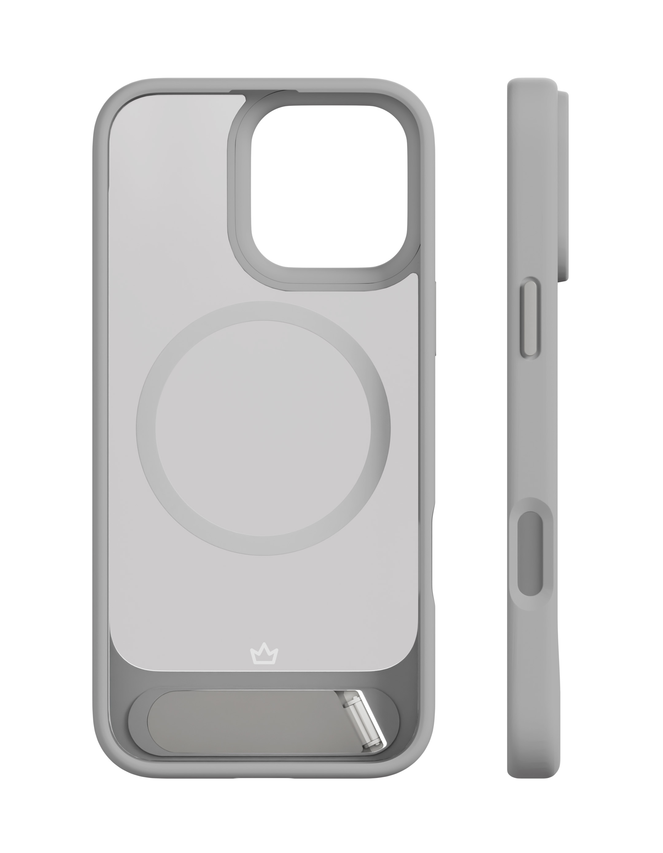 Чехол защитный VLP Reels Case с MagSafe для iPhone 16 Pro, серый