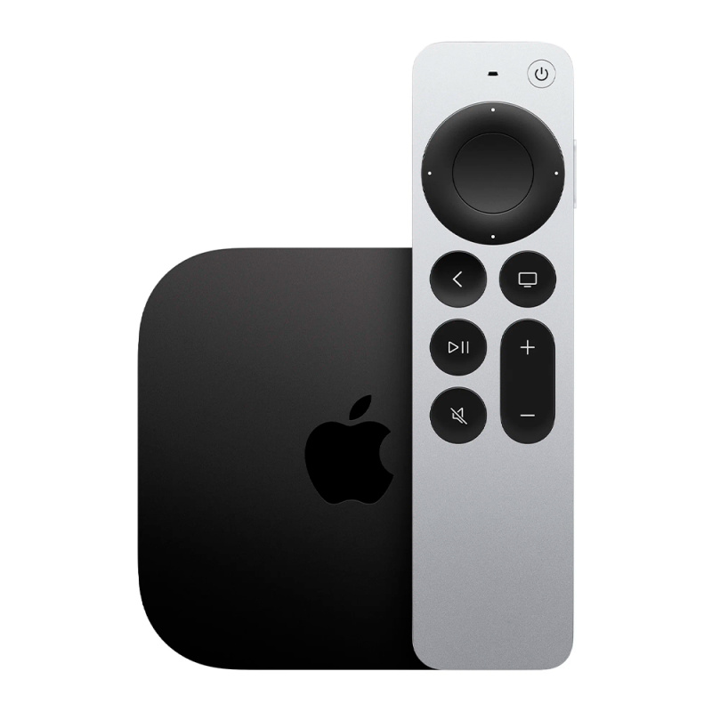 Телеприставка Apple TV 4K с Wi-Fi и Ethernet, 128 ГБ (3-го поколения) Телеприставка Apple TV 4K с Wi-Fi и Ethernet, 128 ГБ (3-го поколения)