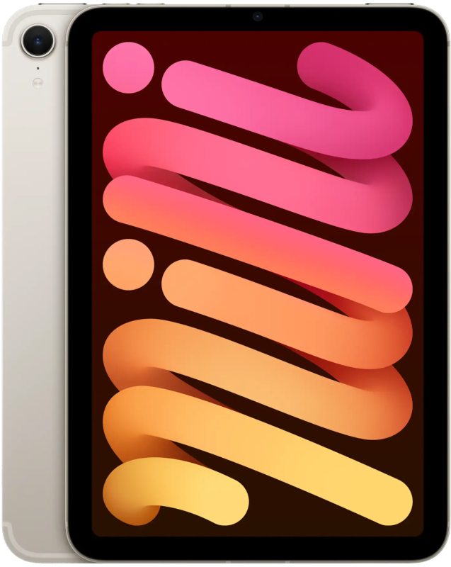 Apple iPad mini 7 (2024) Wi-Fi+Cellular 128 ГБ, Сияющая звезда