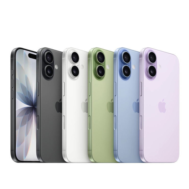 На фото изображено Apple iPhone 17, 256 ГБ, Лавандовый