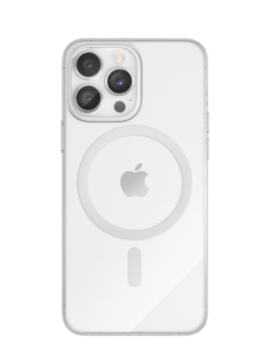 Чехол защитный VLP Crystal case с MagSafe для iPhone 14 Pro Max, прозрачный