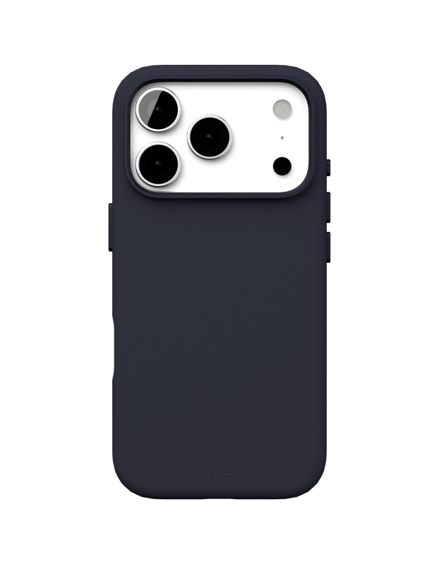 Фото Чехол защитный VLP Aster Pro Case с MagSafe для iPhone 17 Pro Max, темно-синий На фото изображено Чехол защитный VLP Aster Pro Case с MagSafe для iPhone 17 Pro Max, темно-синий