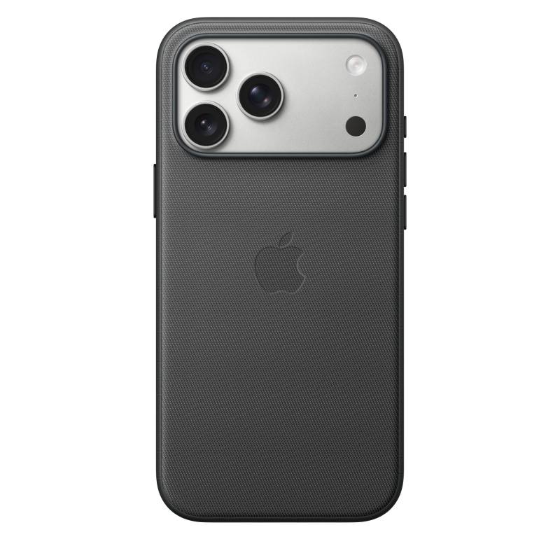 Фото Чехол защитный Apple TechWoven Case with MagSafe для iPhone 17 Pro Max, чёрный На фото изображено Чехол защитный Apple TechWoven Case with MagSafe для iPhone 17 Pro Max, чёрный