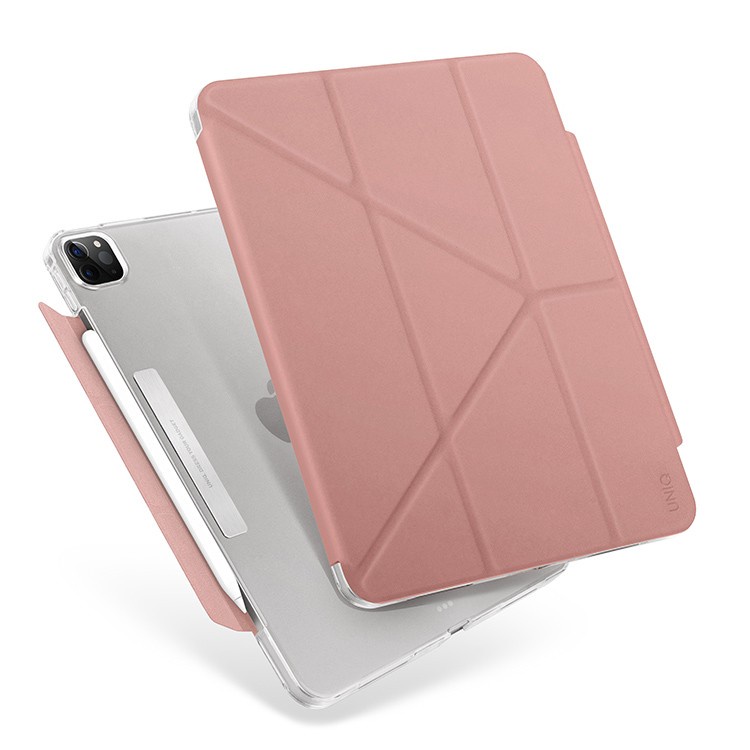 Чехол Uniq для iPad Pro 12,9" (2022/21) Camden Anti-microbial, розовый Чехол Uniq для iPad Pro 12,9" (2022/21) Camden Anti-microbial, розовый