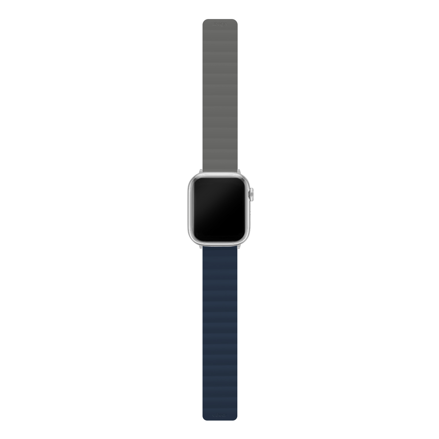 Ремешок uBear Mode для Apple Watch M/L (42, 44, 45, 49 мм), синий/серый