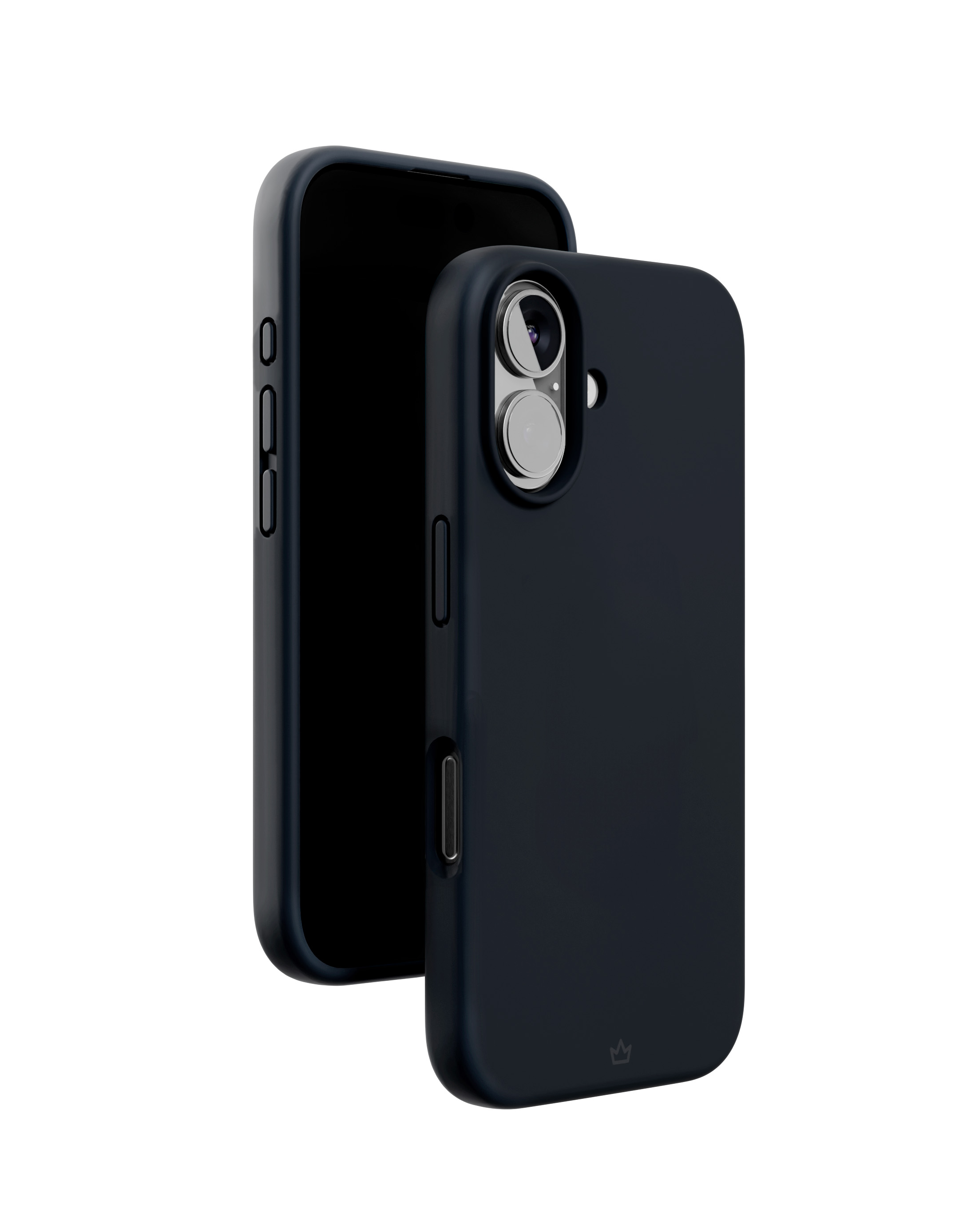 Чехол защитный VLP Aster Case с MagSafe для iPhone 16, темно-синий