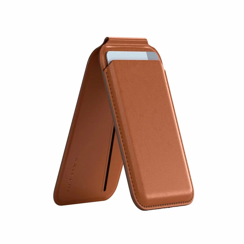 Подставка-картхолдер Satechi Magnetic Wallet Stand, коричневый