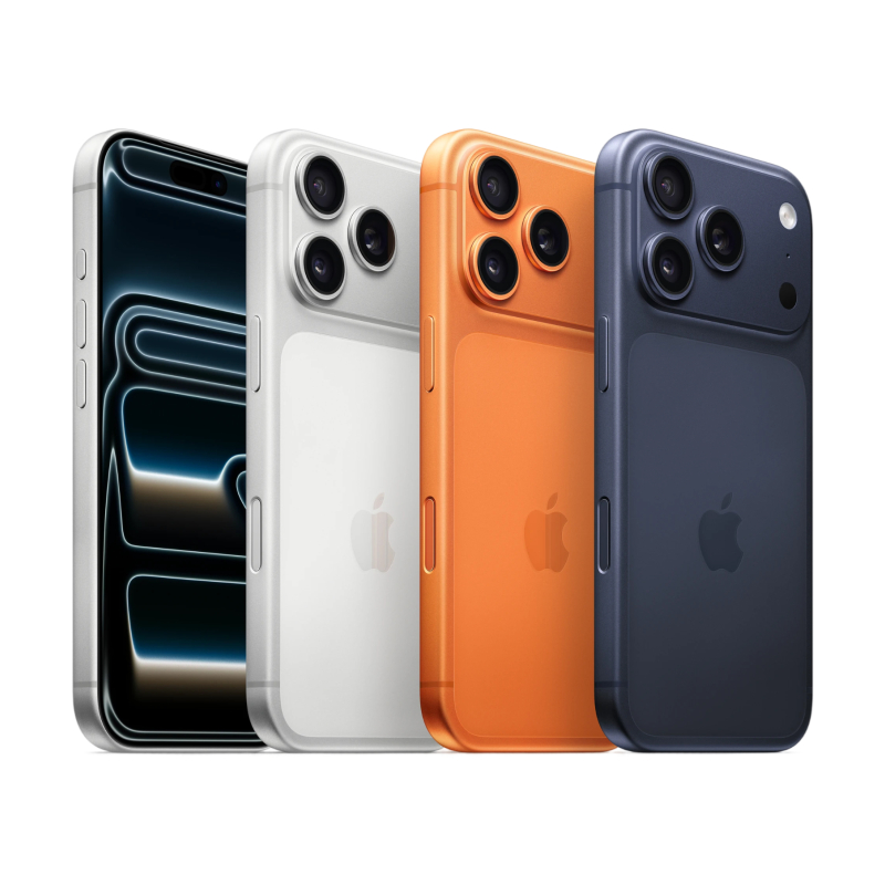 На фото изображено Apple iPhone 17 Pro, 512 ГБ, Серебристый