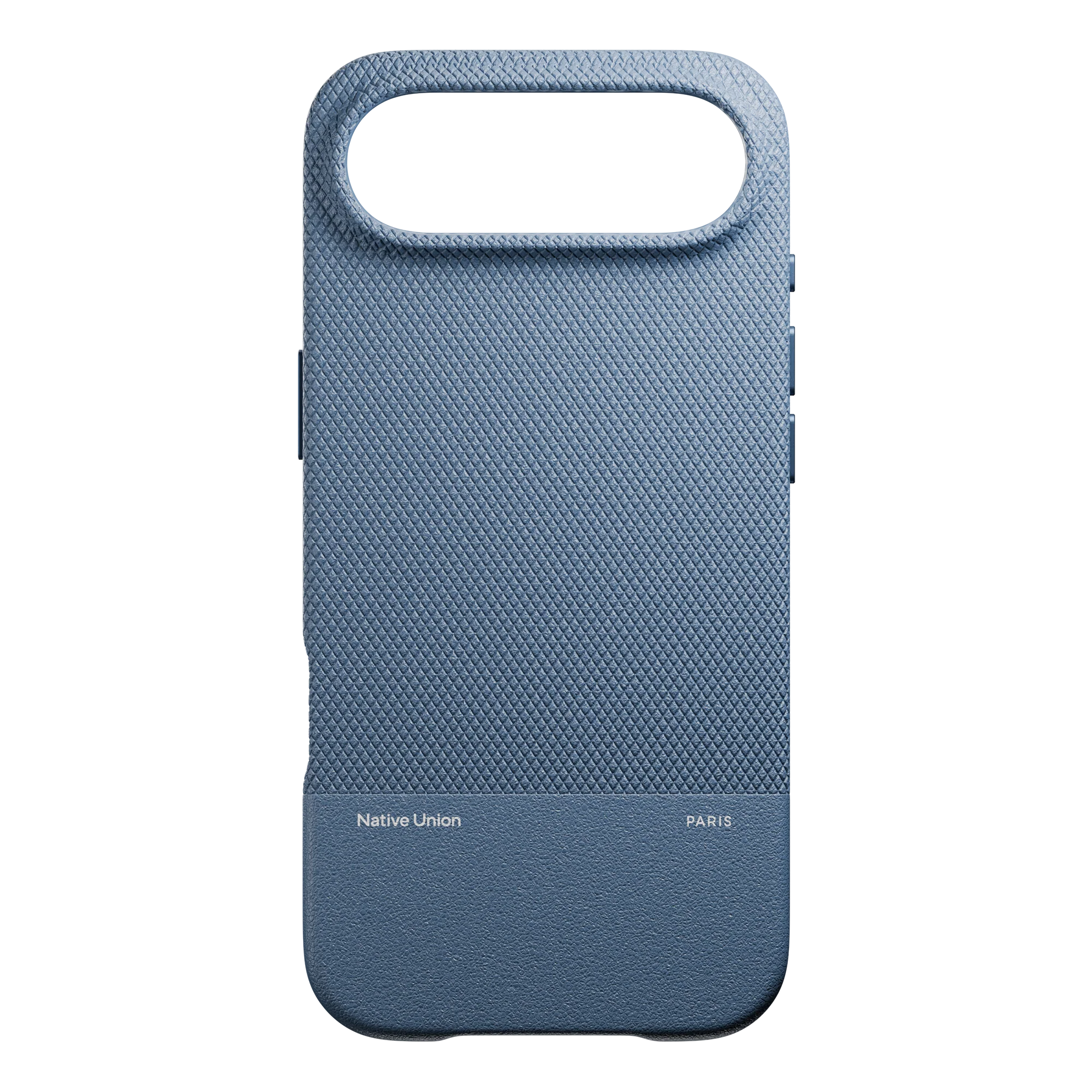 На фото изображено Чехол Native Union Paris (Re)Classic Case для iPhone Air, синий