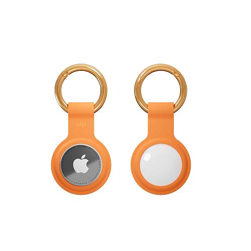 Чехол защитный VLP Silicone Case для AirTag, оранжевый Чехол защитный VLP Silicone Case для AirTag, оранжевый