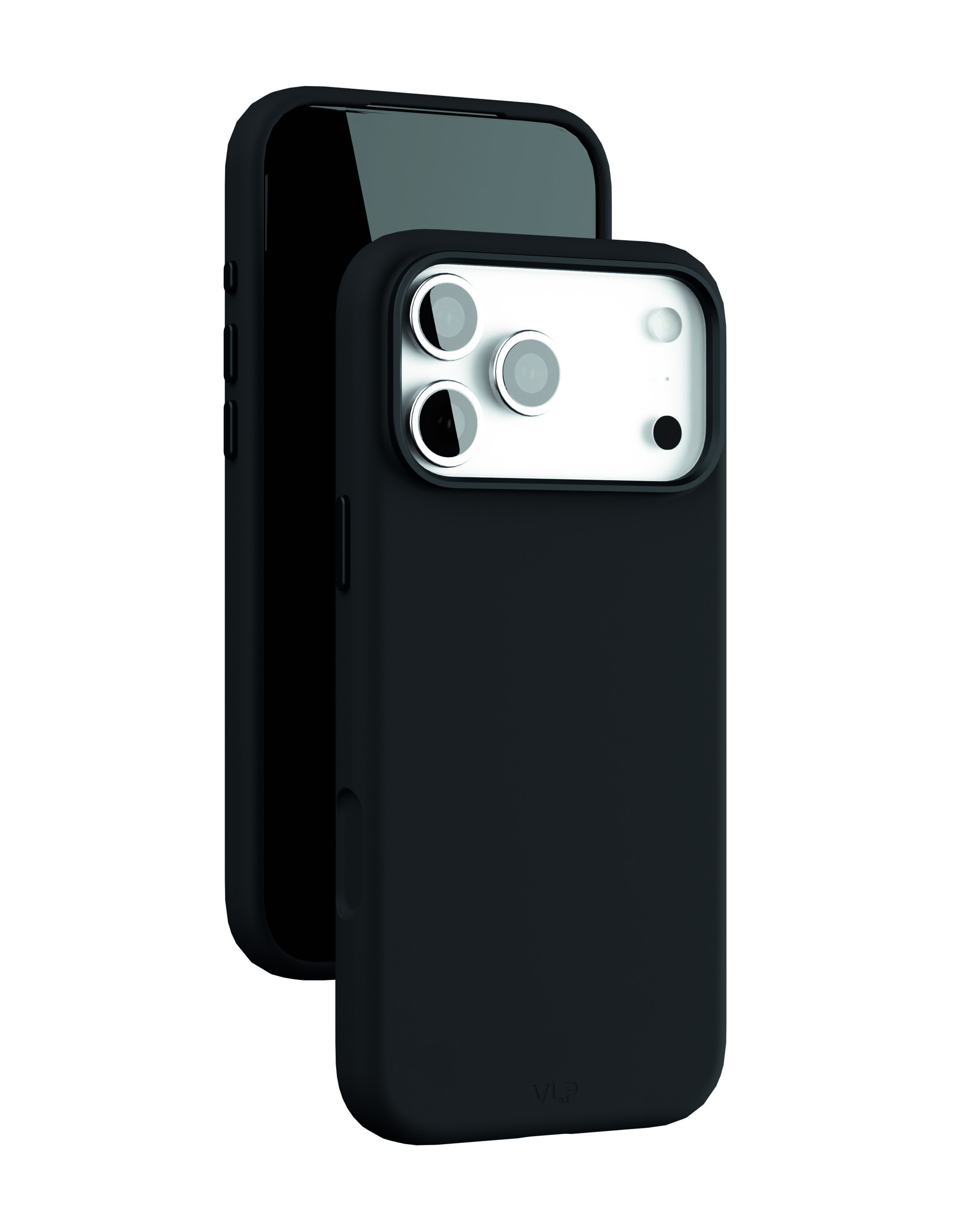 На фото изображено Чехол защитный VLP Aster Pro Case с MagSafe для iPhone 17 Pro Max, черный